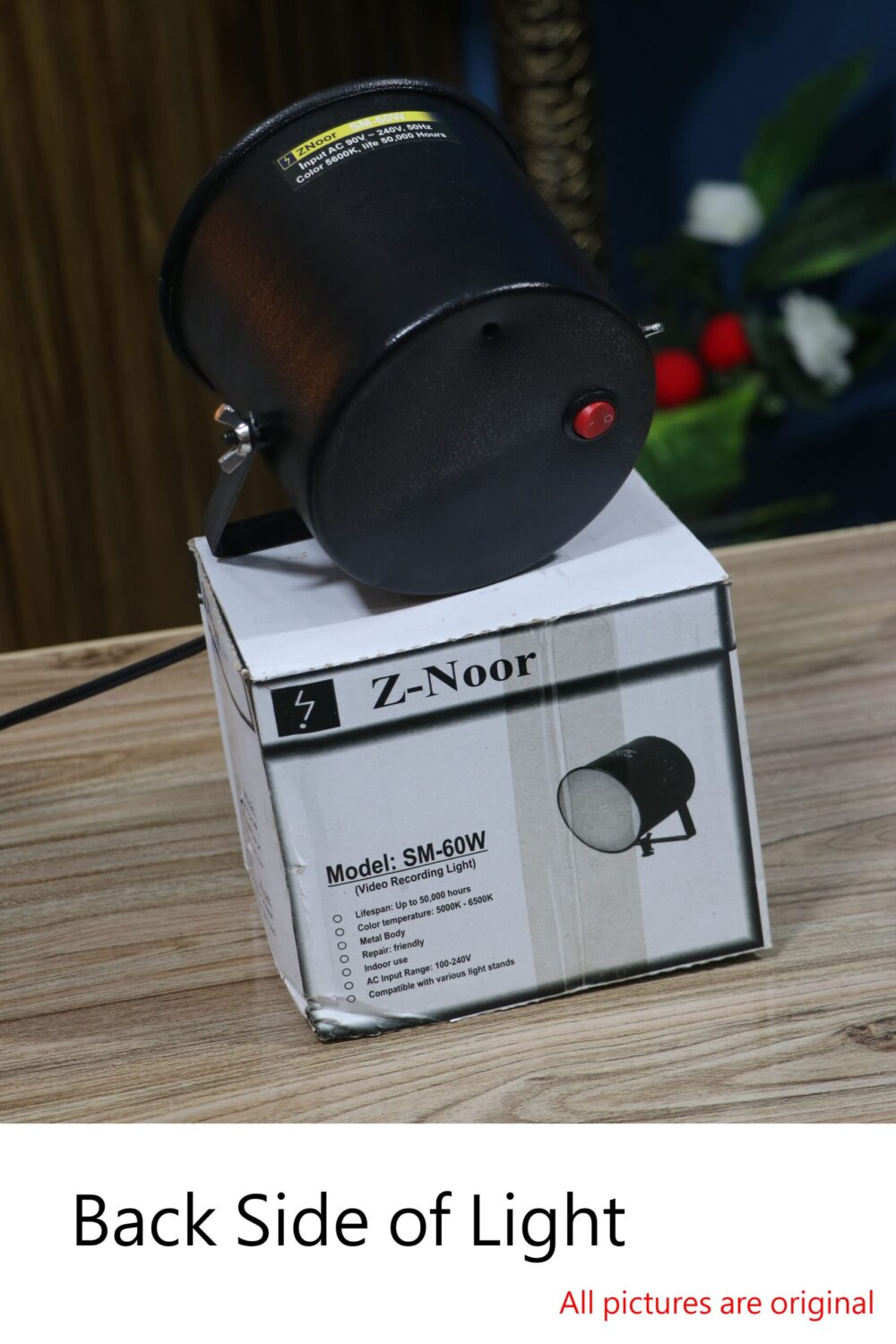 Znoor video light