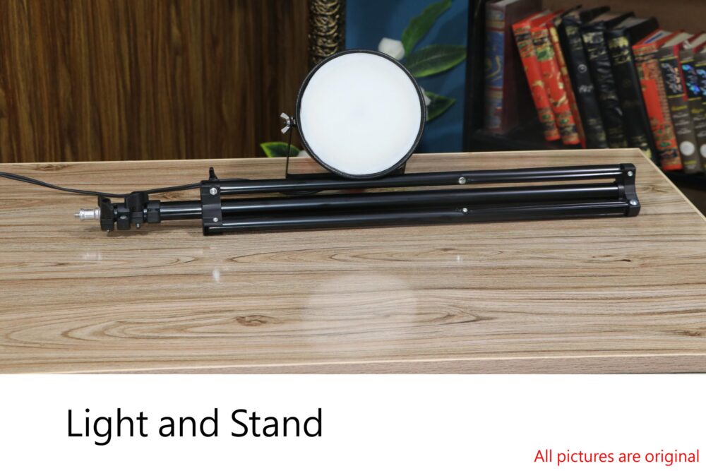 Video Recording Light 60watt Best Quality Professional Light 7 Feet Tripod Stand - Image 4