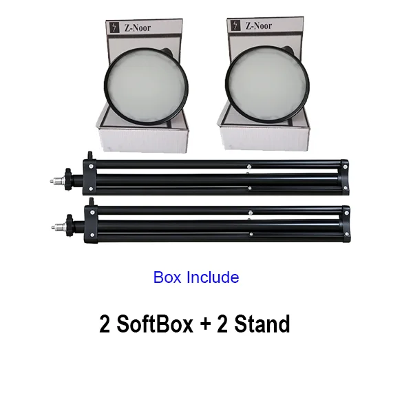 Studio Continuous Softbox Light (Pair) - Image 2