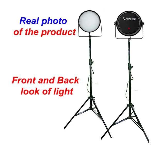 Video Softbox Light with dimmer (Yellow) - Image 4