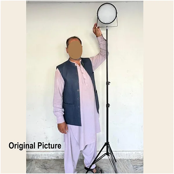 Video Softbox Light with dimmer (Yellow) - Image 6